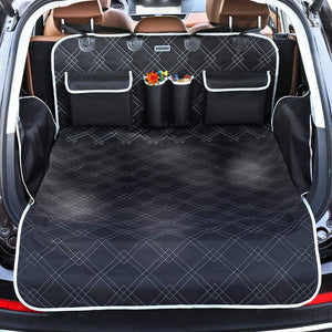 BRONZEMAN Pet Cargo Cover Liner for SUV and Car,Non Slip,Waterproof Dog Seat Cover Mat for Back Seat Trucks/Suv with Bumper Flap Protector,Large Size