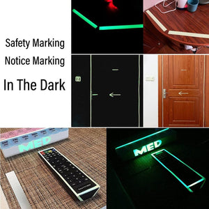 ✱Clearance Sale!!✱ Glow in The Dark Tape, Can be used at Stage, Stairs, Walls - 33 Ft x 0.5 Inch