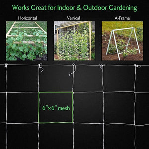 🏷️1 PACK of (5ft X 30ft) Garden Trellis Net - Strong & Durable Support - LIMITED STOCKS🔥
