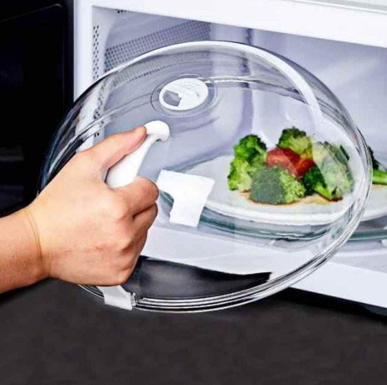 🍒🍄 🤩2 Pack Sophisticated Professional Microwave Food Splatter Cover