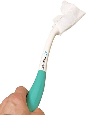 ✨BRAN NEW✨ Toilet Aids Tools,Long Reach Comfort Wipe,Extends Your Reach Over 15" Grips Toilet Paper or Pre-Moistened Wipes