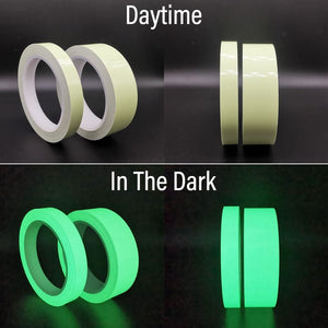✱Clearance Sale!!✱ Glow in The Dark Tape, Can be used at Stage, Stairs, Walls - 33 Ft x 0.5 Inch
