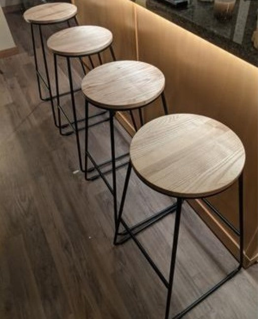 Set of 4 Modern Barstools