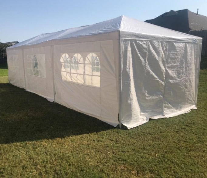10'x20'Outdoor Canopy Party Wedding Tent Heavy Duty Gazebo Pavilion Cater Events