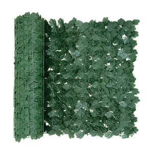 Artificial Privacy Fence Screen 20"x 40" Fake Ivy Leaf Foliage Garden Panel Outdoor Hedge