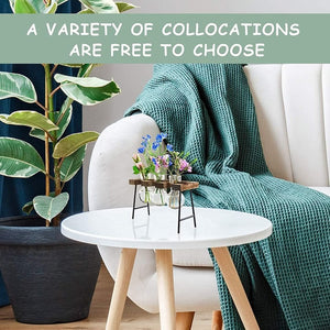 💖SALE💖Desktop Propagation Stations Planter Glass Terrarium Bulb Vases with Wooden Stand