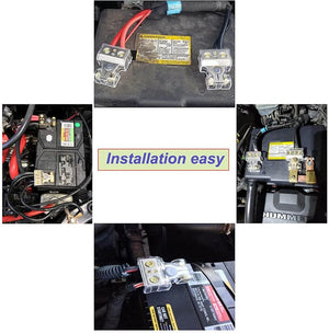 Universal Car Battery Terminal Connectors Positive Negative | 2PCS