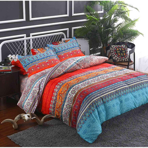 Queen Duvet Boho Cover Set