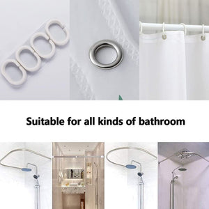 💦 4 Pcs African King and Queen Shower Curtain Sets with Rugs 💦