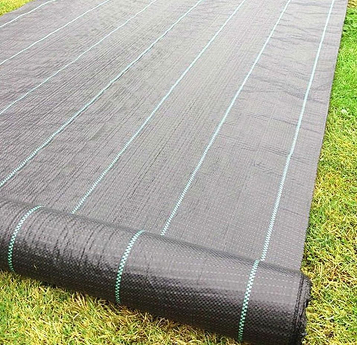 Weed Barrier Control Woven Garden Weed Landscape Fabric Heavy Duty Ground Cover 6.5ft x 32ft (208 Sq ft)