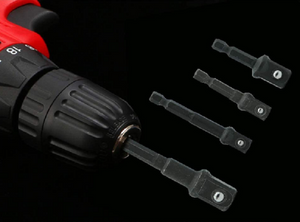 8pcs Socket Adapter Impact Hex Shank Drill Bits Power Extension Bar Set