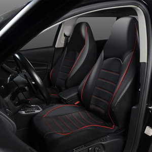 Universal Fit PU Leather Front Car Seat Covers