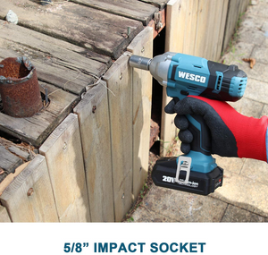 ✨NEW✨Cordless Impact Wrench 1/2" Battery with Charger impact Sockets