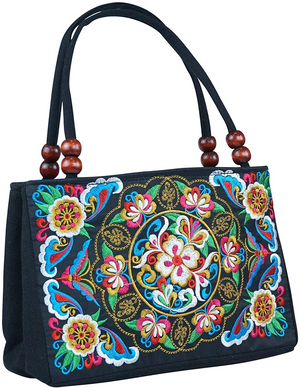 Double-Sided Embroidery Totes Bag