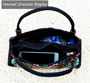 Double-Sided Embroidery Totes Bag