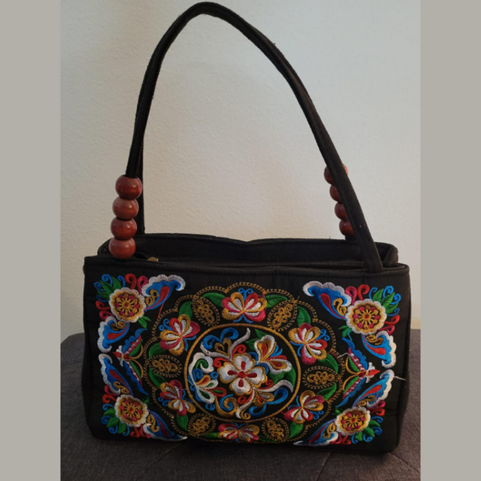 Double-Sided Embroidery Totes Bag