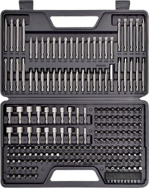 218 Piece Ultimate Screwdriver Bit Set, High Grade Carbon Steel, Hard-to-Find pcs