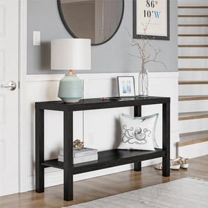 New Console Table, Black Oak Kitchen Sofa Entryway Office Storage Furniture