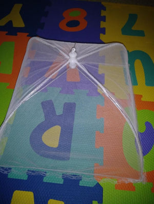 Brand New! 6 Pack Mesh Food Net Covers Umbrella, 17" x 17"