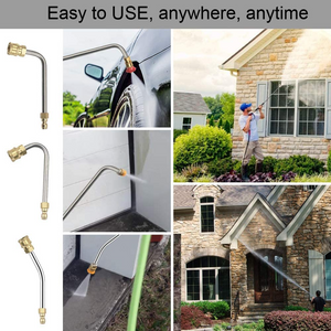 ✨NEW✨Pressure Washer Extension Wand Upgrade Power Washer Lance with Spray Nozzle Tips