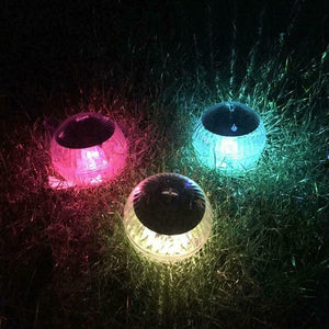 Outdoor Solar LED Floating Lights Garden Pond Pool Lamp Changing Color (1 Pack)