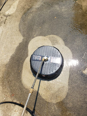 4000 PSI Pressure Washer Surface Cleaner With 2 Extension Wand Attachment Driveway Deck Cleaning