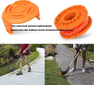 NEW❗❗ Trimmer Spool Line for Worx, Trimmer Line Refills 0.065 inch for Electric String (10 Pack)