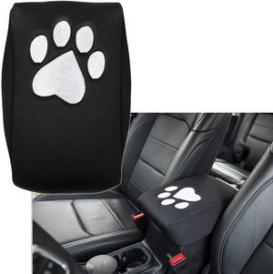 Dog Paw Center Console Armrest Pad Cover