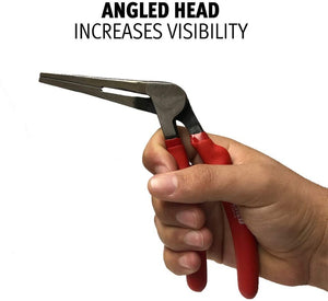2 Pcs Bent Head Needle Nose Pliers Hand Tools Repair Garage 🌟 Best Quality |30 % OFF| 🌟