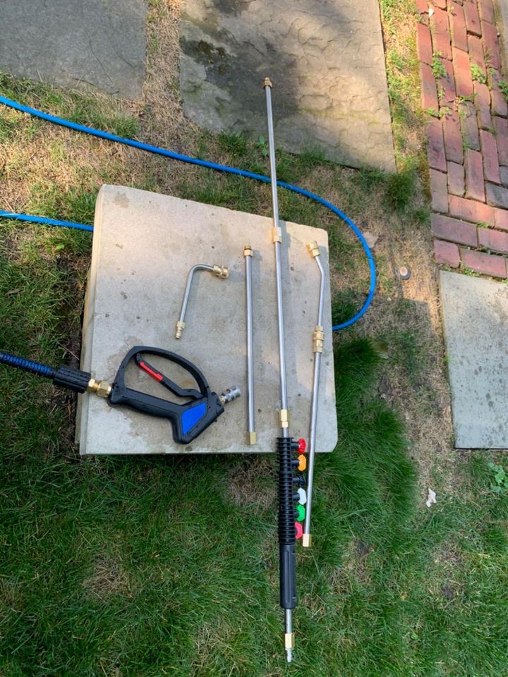 ✨NEW✨Pressure Washer Extension Wand Upgrade Power Washer Lance with Spray Nozzle Tips