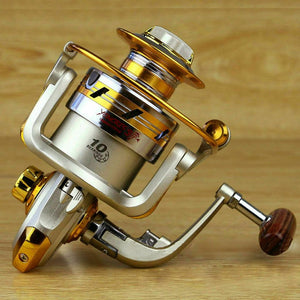 💯NEW💯12BB Metal Spinning Fishing Reel 5.2:1 Saltwater Freshwater Right Left Hand Reel