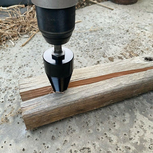 US High Speed Twist Firewood Drill Bit Wood Log Splitter Screw Cone Driver Farms