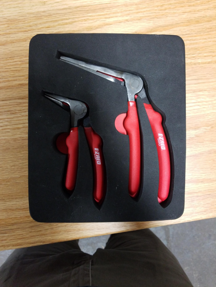 2 Pcs Bent Head Needle Nose Pliers Hand Tools Repair Garage 🌟 Best Quality |30 % OFF| 🌟