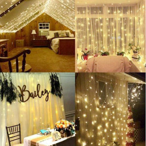 Large Curtain String Lights LED Indoor And Outdoor Waterproof