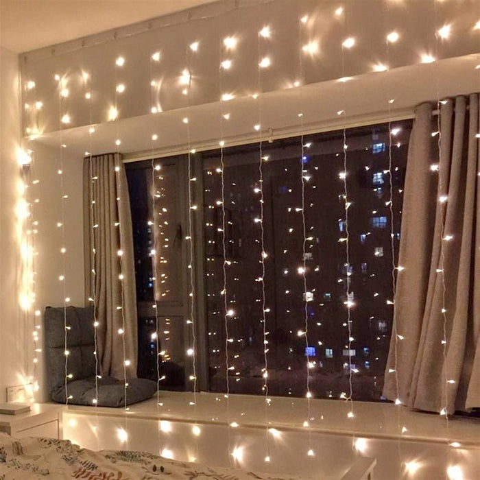 Large Curtain String Lights LED Indoor And Outdoor Waterproof