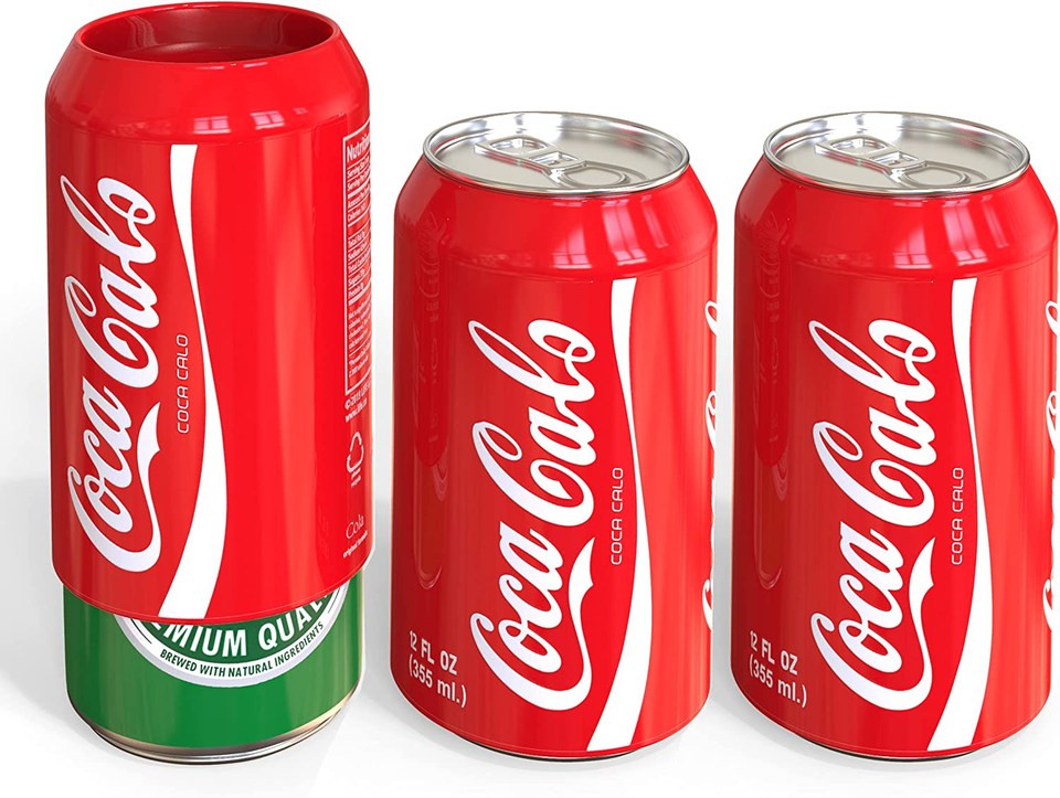 Silicone Can Sleeve (3 Pack) Beer Can Cover can Hides Beer Can by Disguising it