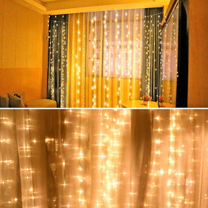 Large Curtain String Lights LED Indoor And Outdoor Waterproof