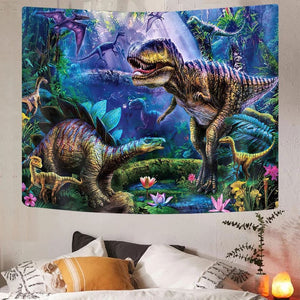 Dinosaur Tapestry for Boys Room Decor-60 x 40