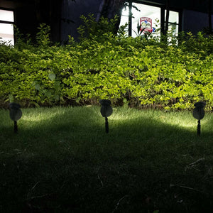 🔥BIG SALE🔥2Pcs Solar Powered LED Spot Light Outdoor Garden Landscape Flood Lamp Waterproof