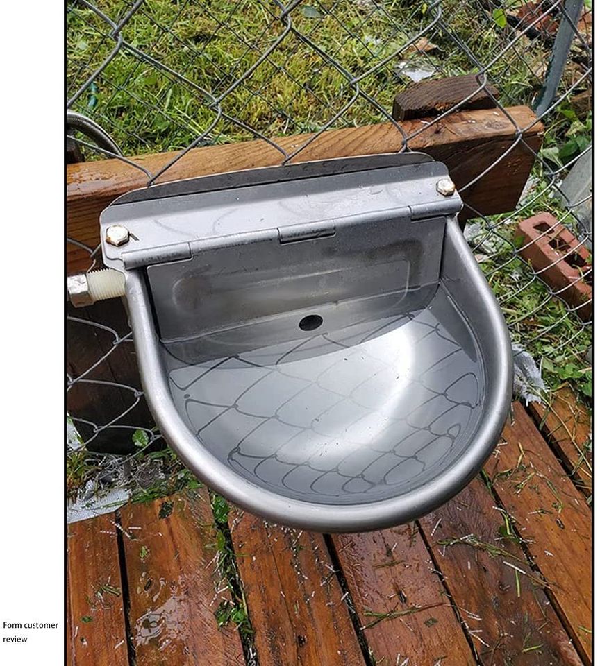💥NEW💥Automatic Stock Water Waterer Horse Cattle Goat Sheep Dog Farm Stainless
