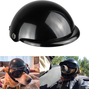 Motorcycle Dog Helmet (Small)