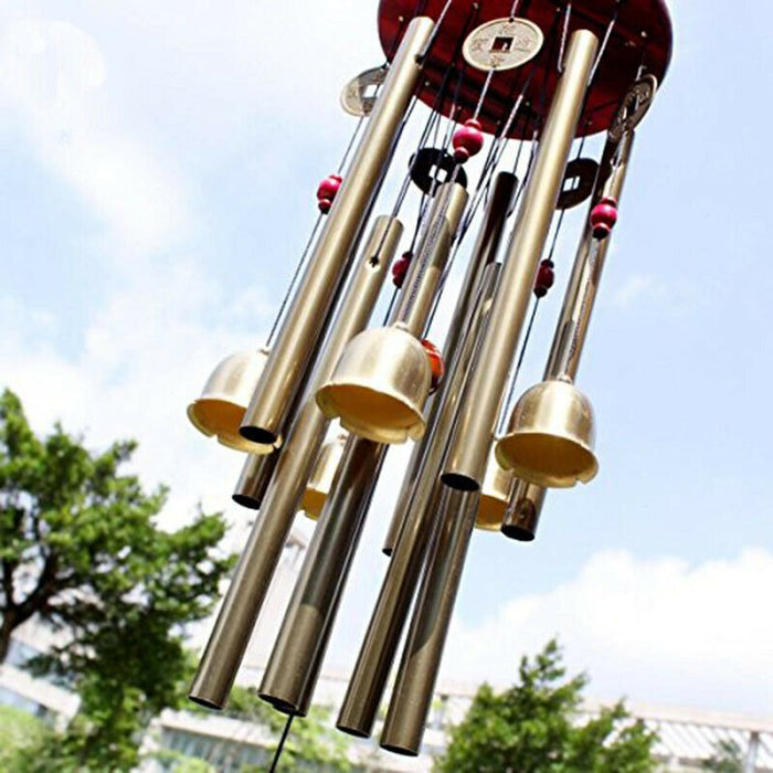 🔖Clearance Sale ❗️❗️ Wind Chimes 10 Tube 5 Bells Metal Church Bell Outdoor Garden Decor