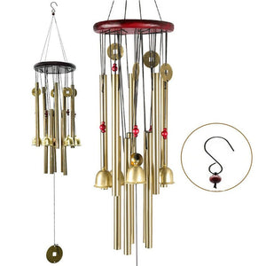 🔖Clearance Sale ❗️❗️ Wind Chimes 10 Tube 5 Bells Metal Church Bell Outdoor Garden Decor