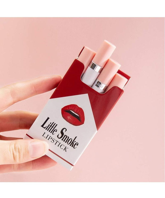 4 Colors Matte Cigarette Lipstick Pack Set