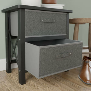 🥇*NEW* Edenbrook 2 Drawer Dresser/Storage Organizer - Bedroom Furniture Storage