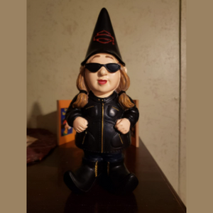 Harley-Davidson Lady Biker Gnome