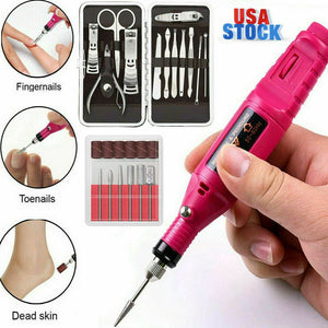 Professional Electric Nail File Drill Manicure Tool Pedicure Machine Set Kit