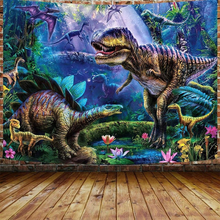 Dinosaur Tapestry for Boys Room Decor-60 x 40