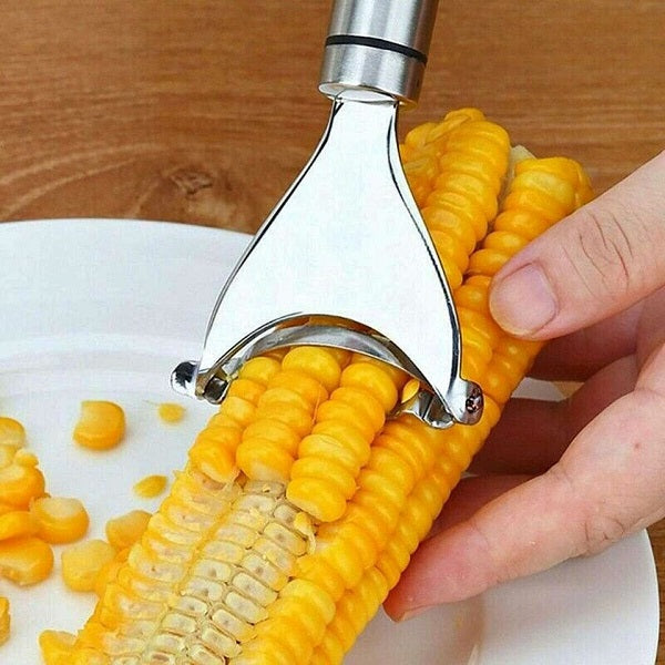 Corn Cob Peeler Stainless Steel Stripper Cutter Kitchen Utensils