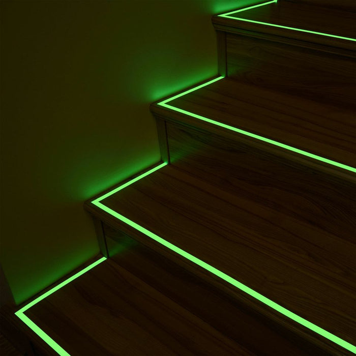 ✱Clearance Sale!!✱ Glow in The Dark Tape, Can be used at Stage, Stairs, Walls - 33 Ft x 0.5 Inch